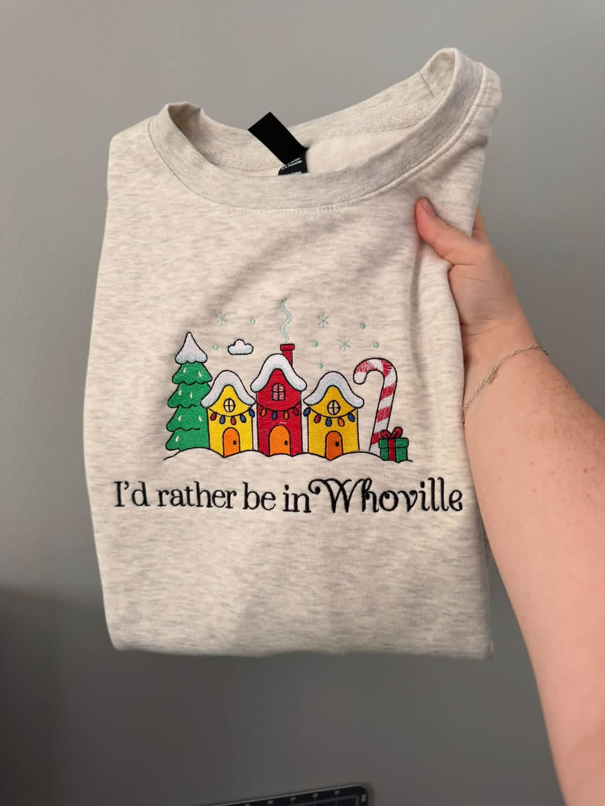 I’d Rather Be in Whoville Crewneck