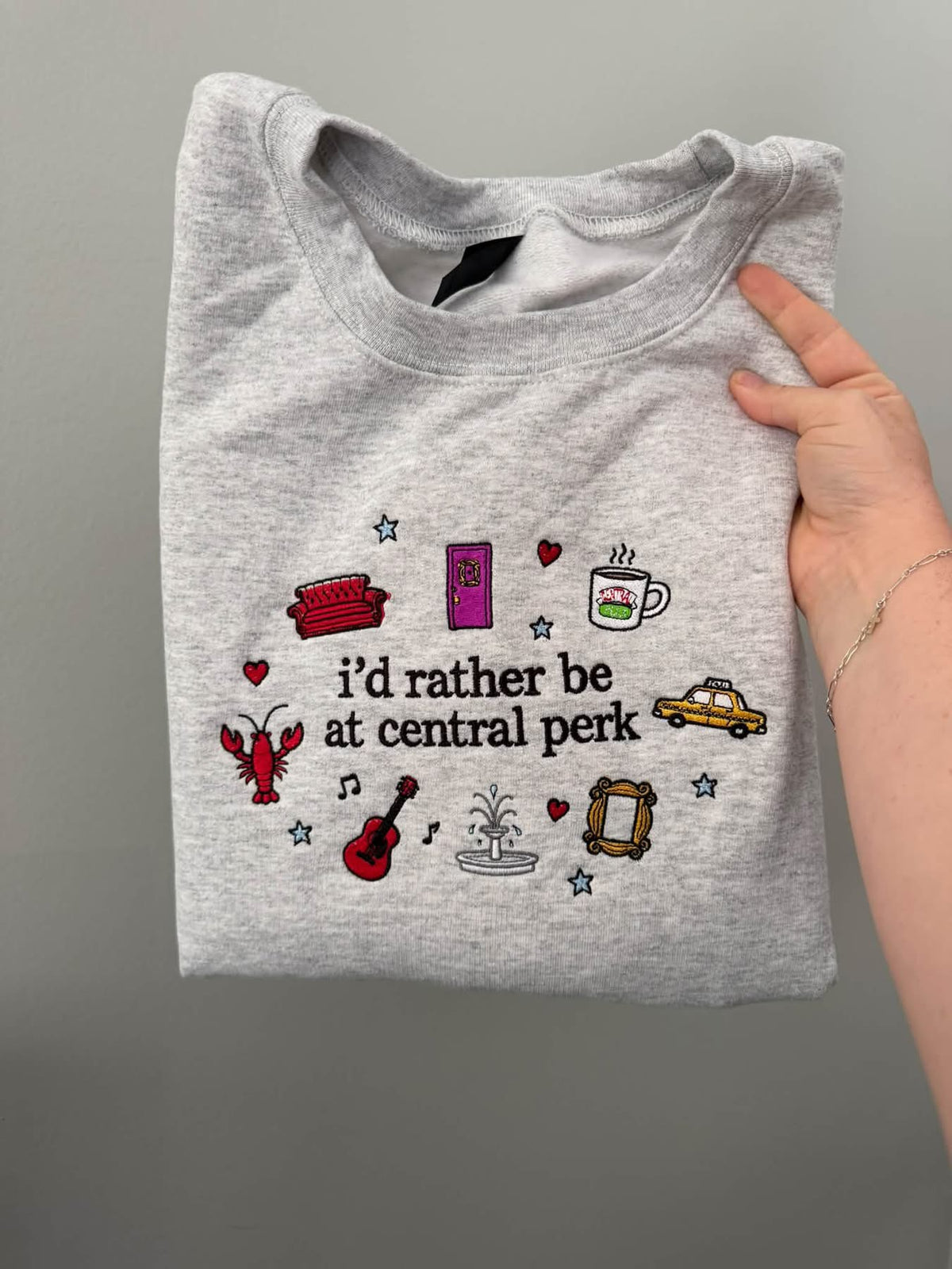 I’d Rather Be in Central Perk Crewneck