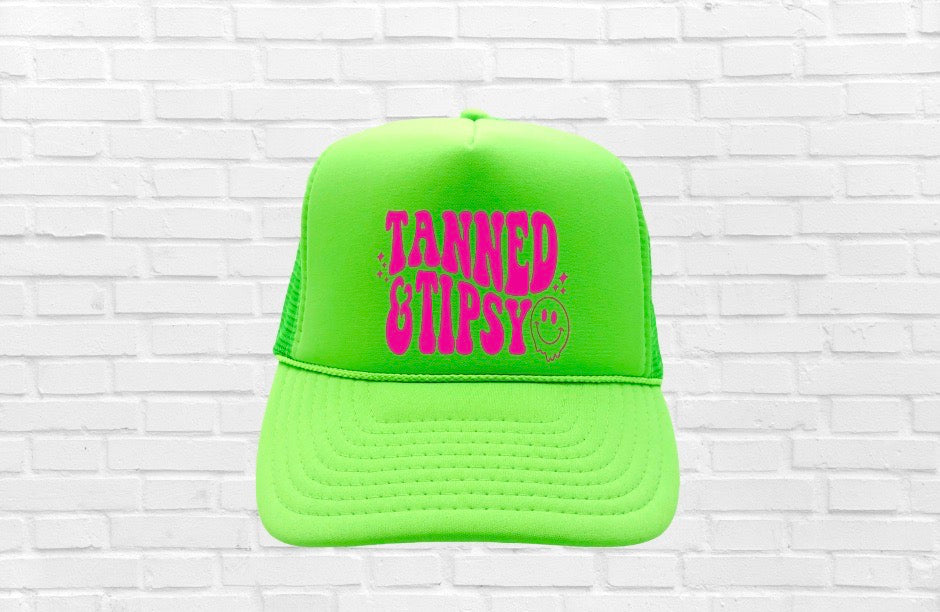 Tanned & Tipsy Trucker Hat