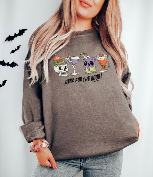 Here for the Boos Sweatshirt