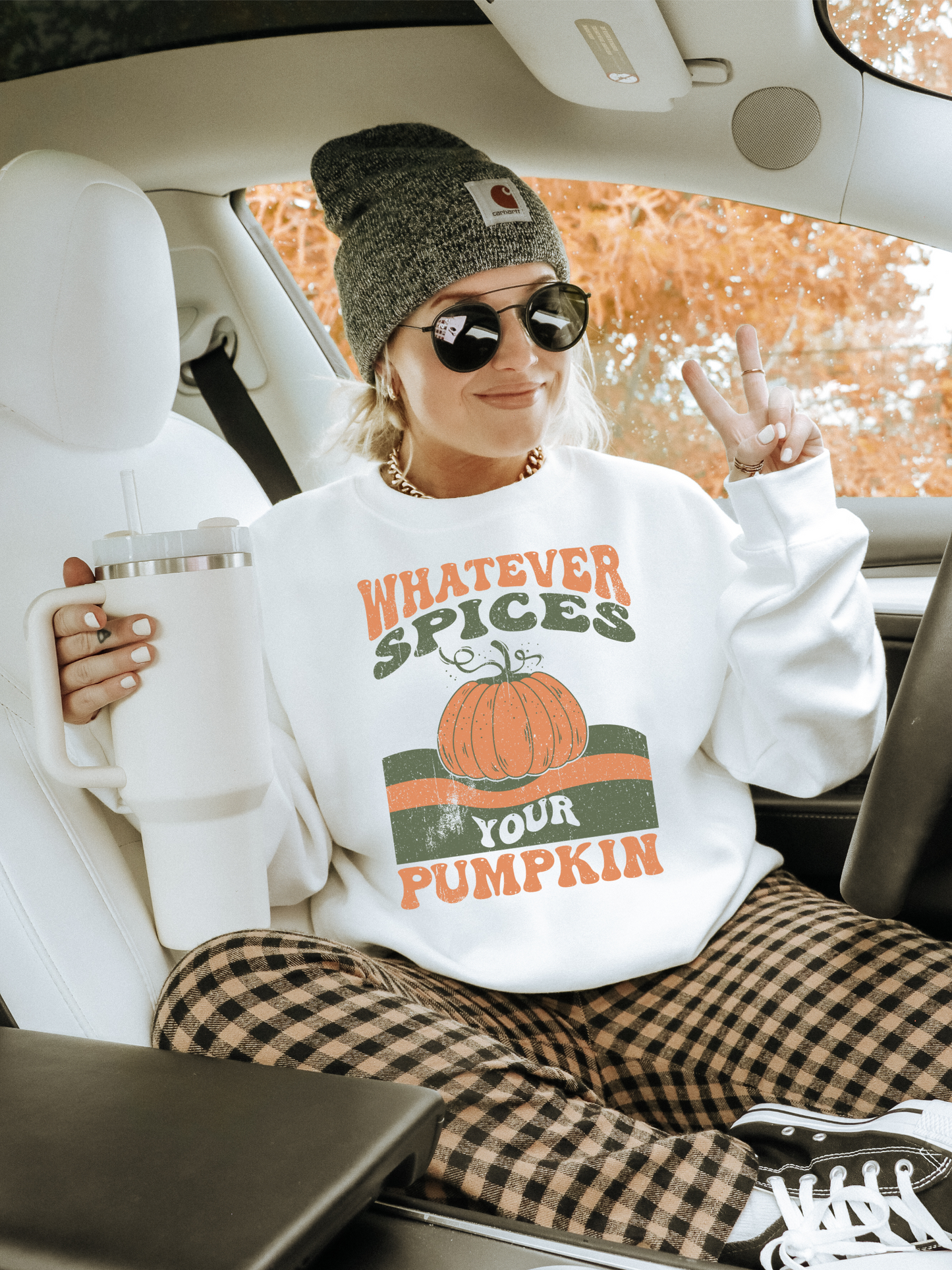 Whatever Spices Your Pumpkin Sweatshirt