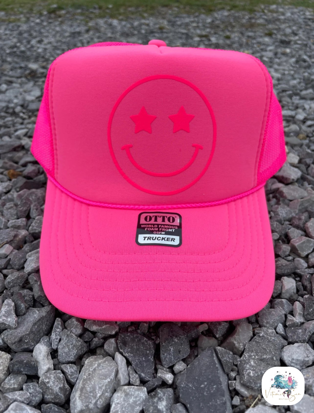 Smiley Stars Trucker Hat
