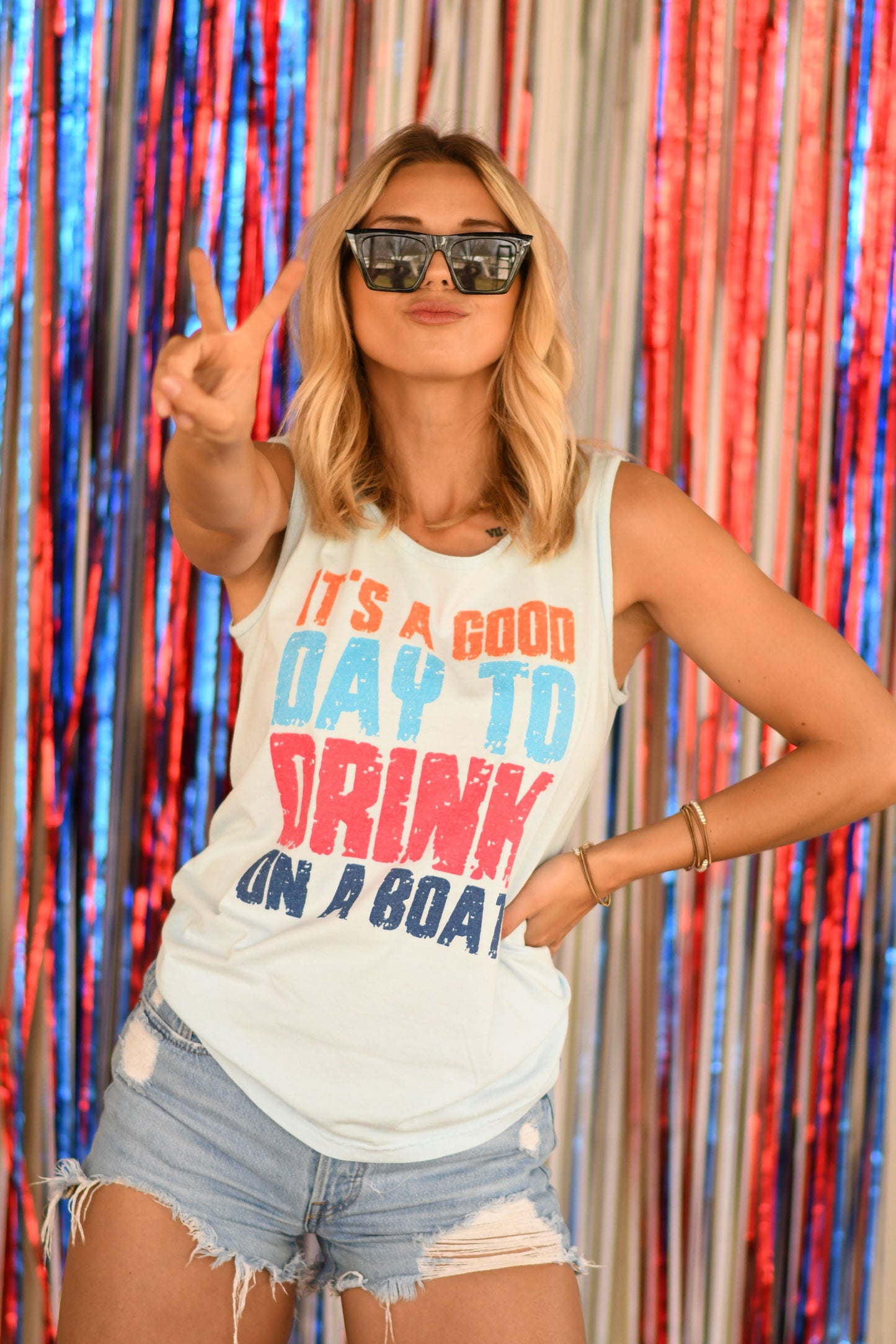 It’s A Good Day To Drink On A Boat Tee/Tank