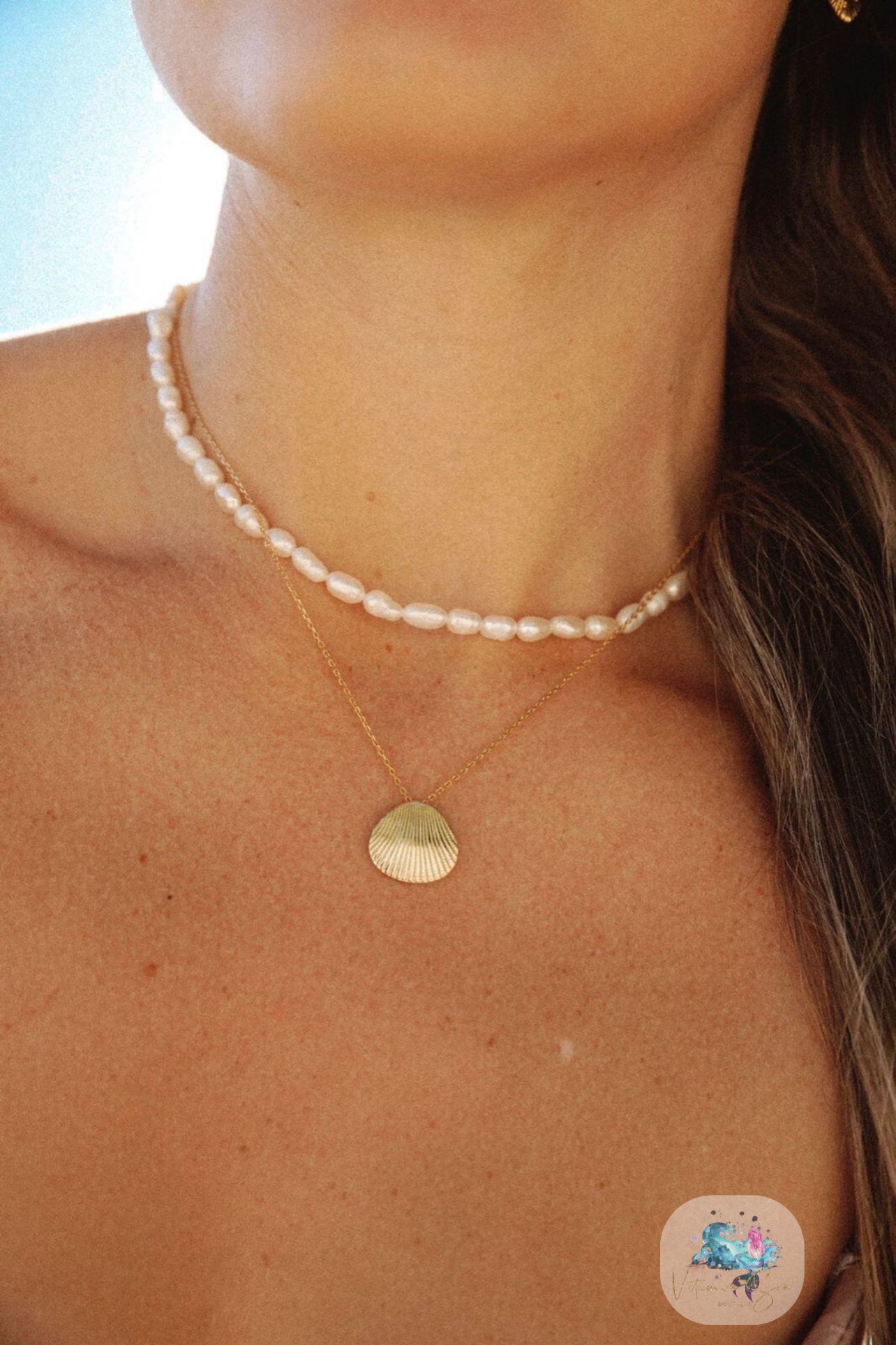 Sun Shell Necklace